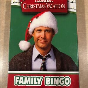 Christmas Vacation Family Bingo Game